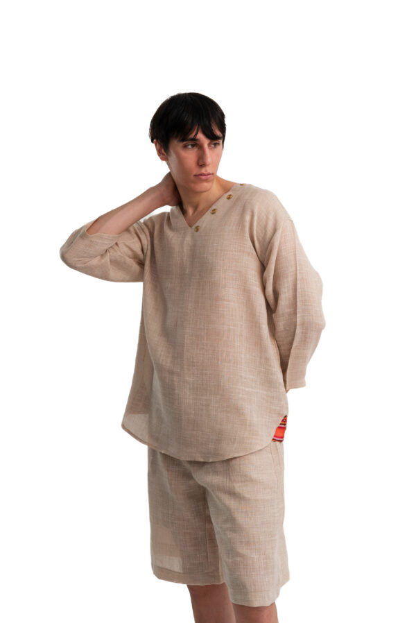 Sunlit Sands Linen Attire - Image 2
