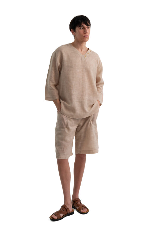 Sunlit Sands Linen Attire - Image 4